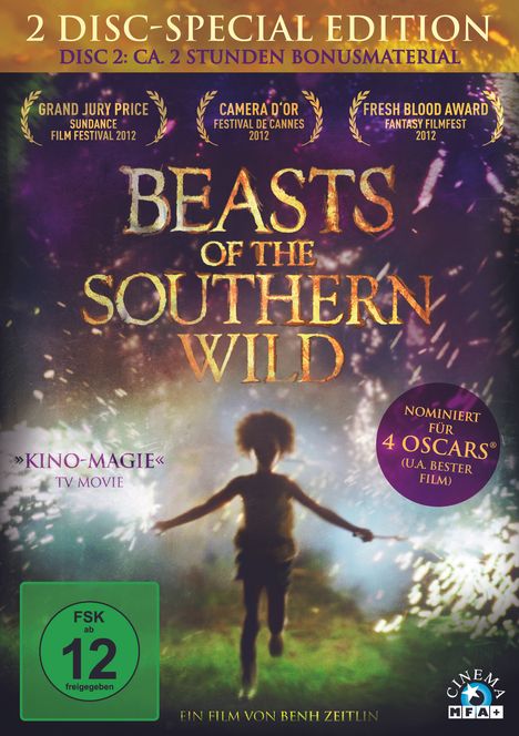 Beasts of the Southern Wild (Special Edition), 2 DVDs