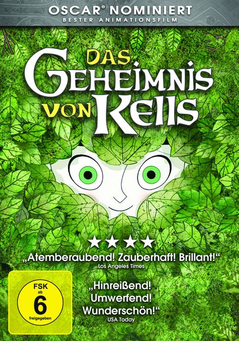 Das Geheimnis von Kells (Blu-ray &amp; DVD Mediabook), 1 Blu-ray Disc und 1 DVD