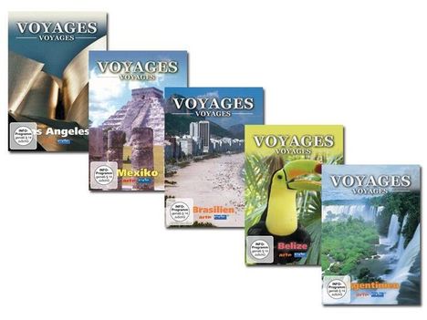 Voyages Package 6, 5 DVDs