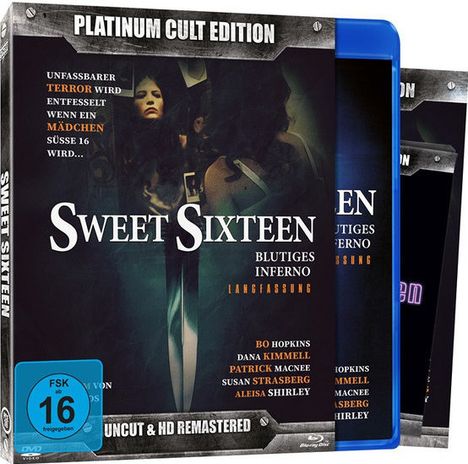 Sweet Sixteen (Blu-ray &amp; DVD), 1 Blu-ray Disc und 1 DVD