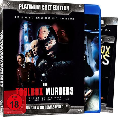 The Toolbox Murders (Blu-ray &amp; DVD), 1 Blu-ray Disc und 1 DVD