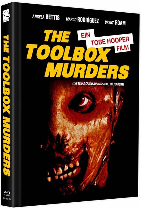 Toolbox Murders (Blu-ray &amp; DVD im Mediabook), 1 Blu-ray Disc und 2 DVDs