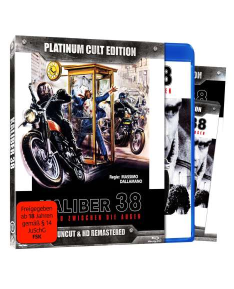 Kaliber 38 (Blu-ray &amp; DVD), 1 Blu-ray Disc und 1 DVD