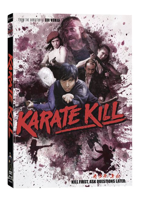 Karate Kill (Blu-ray &amp; DVD im Mediabook), 1 Blu-ray Disc und 1 DVD