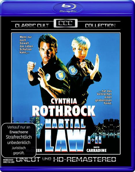Martial Law 1+2 (Blu-ray), Blu-ray Disc