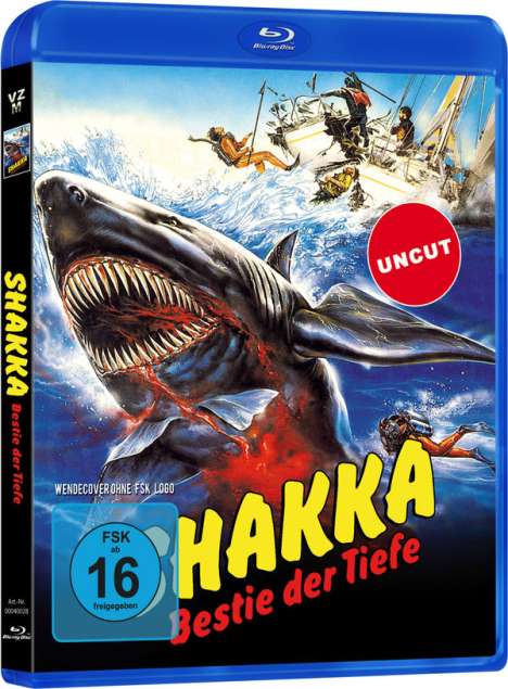 Shakka - Bestie der Tiefe (Blu-ray), Blu-ray Disc