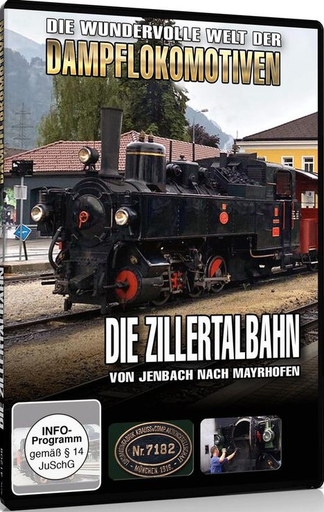 Die Zillertalbahn, DVD