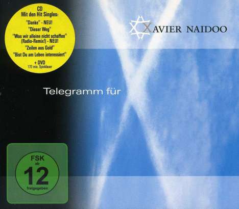Xavier Naidoo: Telegramm für X, 1 CD und 1 DVD