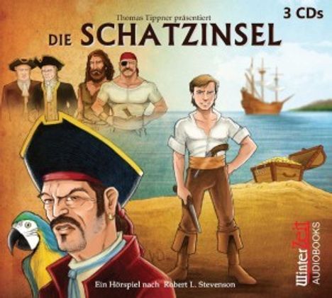 Die Schatzinsel, 3 CDs