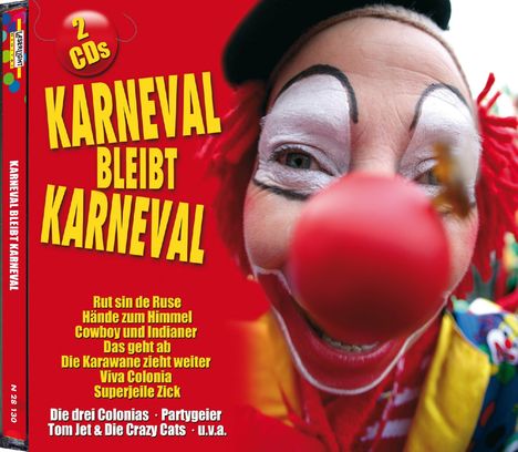 Karneval bleibt Karneval, 2 CDs