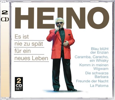 Heino: Es ist nie zu spät für ein neues Leben, 2 CDs