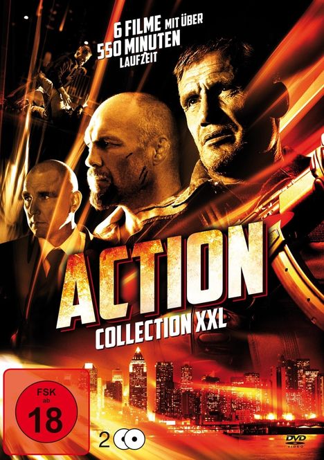 Action Collection XXL (6 Filme auf 2 DVDs), 2 DVDs