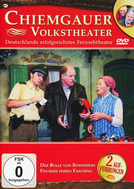 Chiemgauer Volkstheater: Der Bulle von Rosenheim / Fischers feiern Fasching, DVD