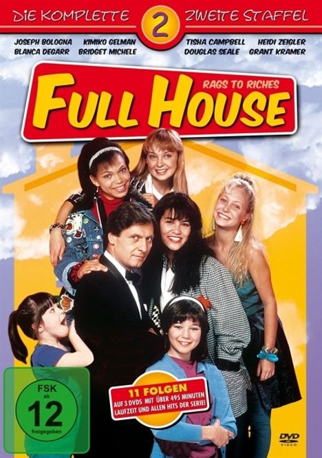 Full House: Rags to Riches Season 2, 3 DVDs