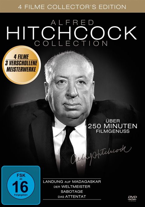 Alfred Hitchcock Collection Vol. 1, DVD