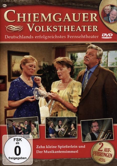 Chiemgauer Volkstheater: Zehn kleine Spießerlein / Der Musikantensimmerl, DVD