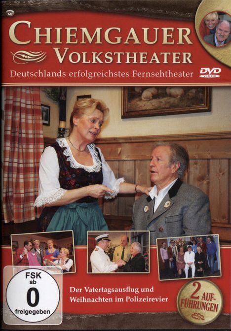 Chiemgauer Volkstheater: Der Vatertagsausflug / Weihnachten im Polizeirevier, DVD