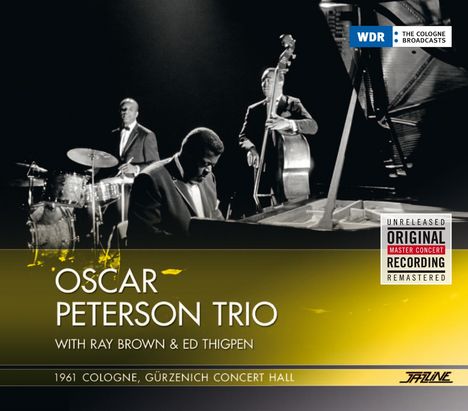 Oscar Peterson (1925-2007): 1961 Cologne, Gürzenich Concert Hall, CD