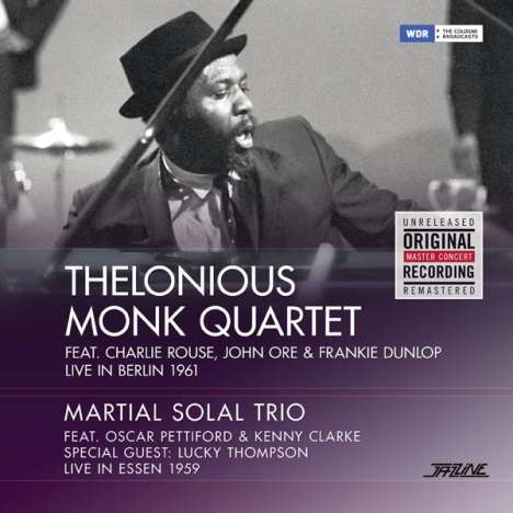 Thelonious Monk  &amp; Martial Solal: 1961 - Berlin, Deutscher Jazz Salon/ 1959 - Essen, Gürzenich (remastered) (180g), LP