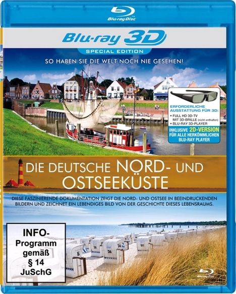 Die Ostsee (3D Blu-ray), Blu-ray Disc