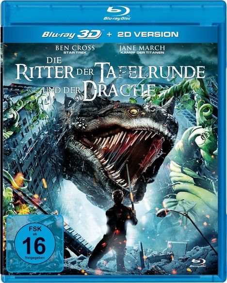 Die Ritter der Tafelrunde und der Drache (3D Blu-ray), Blu-ray Disc