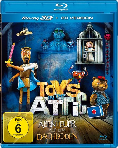 Toys in the Attic (3D Blu-ray), Blu-ray Disc