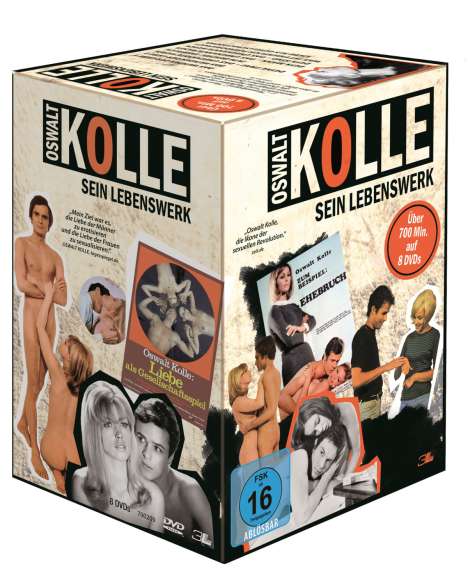 Oswalt Kolle - Sein Lebenswerk, 8 DVDs