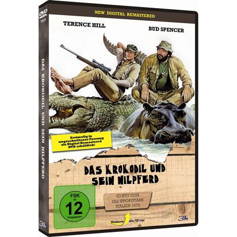 Das Krokodil und sein Nilpferd (New Digital Remastered), DVD