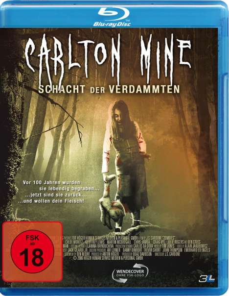 Carlton Mine - Schacht der Verdammten (Blu-ray), Blu-ray Disc