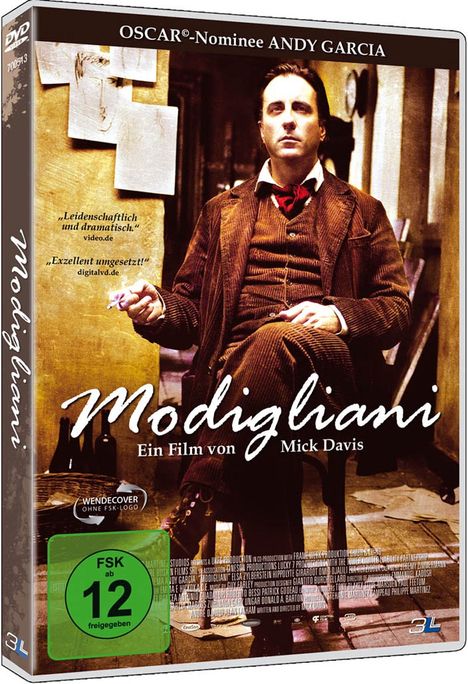 Modigliani - Ein Leben in Leidenschaft, DVD