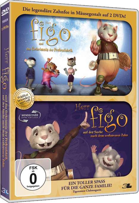Herr Figo Box, 2 DVDs