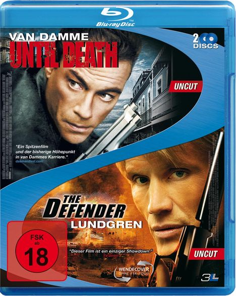 Until Death / The Defender (Blu-ray), 2 Blu-ray Discs