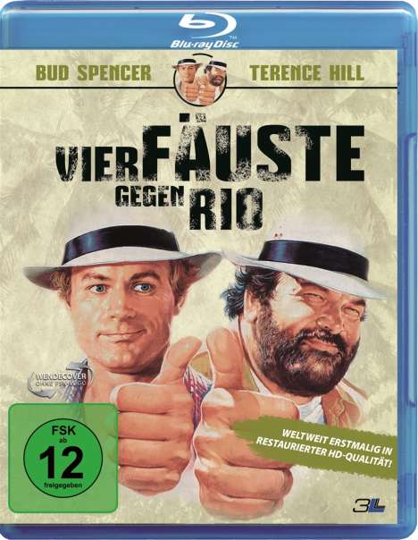 Vier Fäuste gegen Rio (Blu-ray), Blu-ray Disc