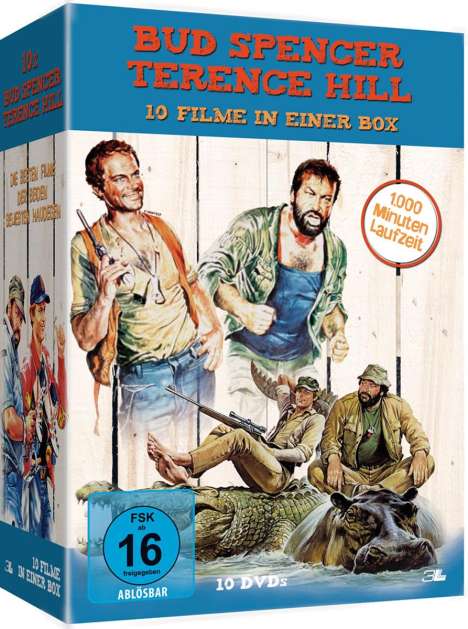 Bud Spencer &amp; Terence Hill Box, 10 DVDs