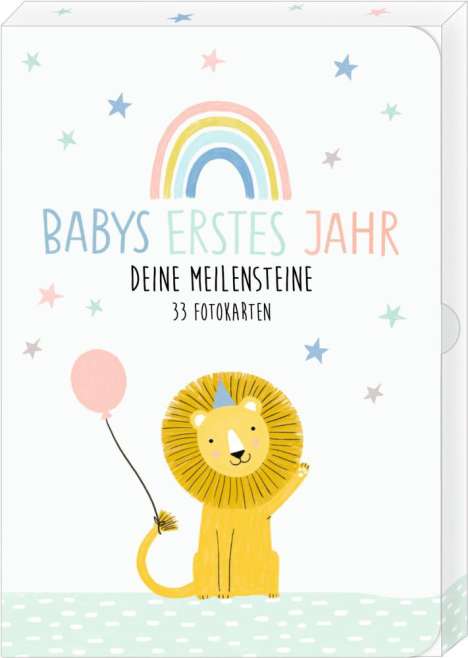 Fotokarten-Box - Meine kleine Welt - Babys erstes Jahr - Deine Meilensteine, Diverse
