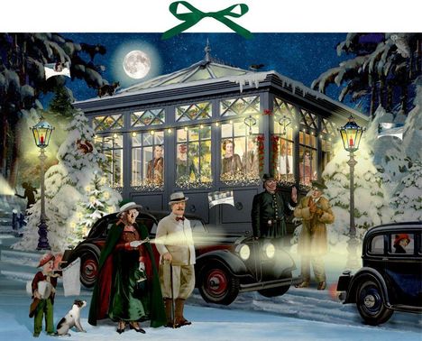 Susan Niessen: Zettelkalender - Weihnachten mit Agatha Christie, Kalender