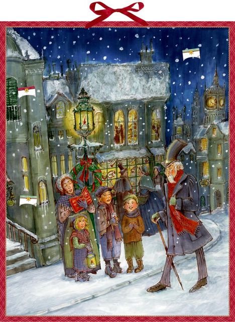 Dickens Charles: Zettelkalender - Die Weihnachtsgeschichte von Charles Dickens, Kalender