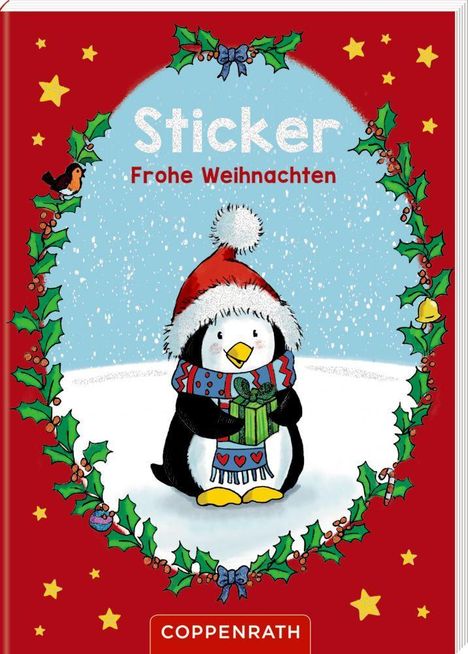 Sticker Frohe Weihnachten, Buch