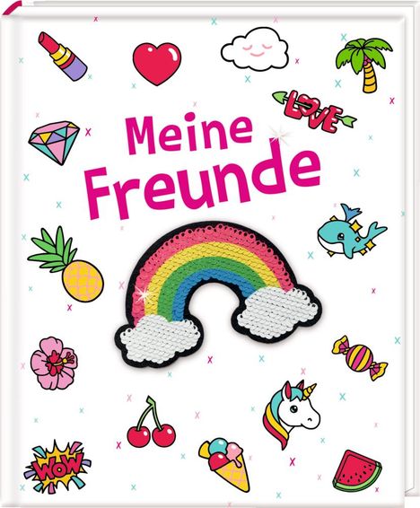 Freundebuch - Funny Patches - Meine Freunde, Buch