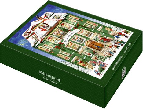 Puzzle - Das Weihnachtshaus 1000 Teile, Spiele