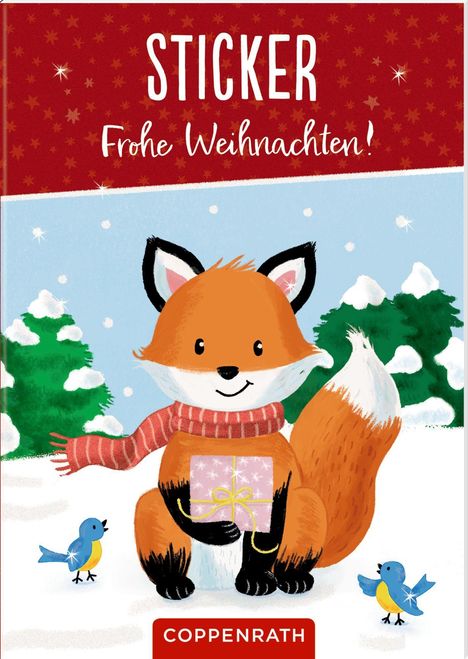 Sticker Frohe Weihnachten, Buch