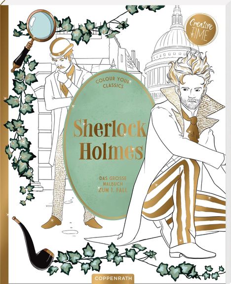 Sherlock Holmes - Das große Malbuch zum 1. Fall, Buch