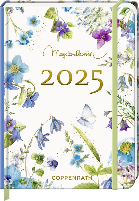 Kleiner Wochenkalender - Mein Jahr 2025 - Marjolein Bastin - blau, Kalender