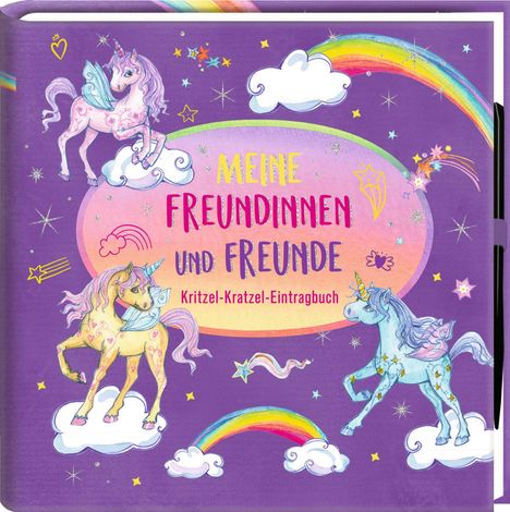 Freundebuch - Meine Freundinnen und Freunde, Buch