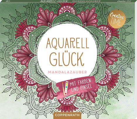 Aquarell-Glück. Mandalazauber, Buch