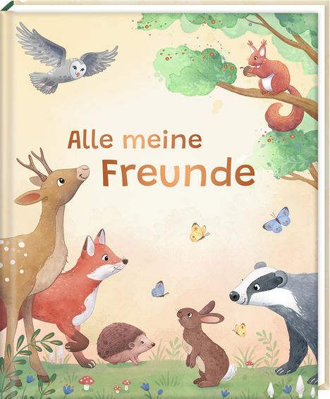 Freundebuch - Alle meine Freunde. Waldtiere, Buch