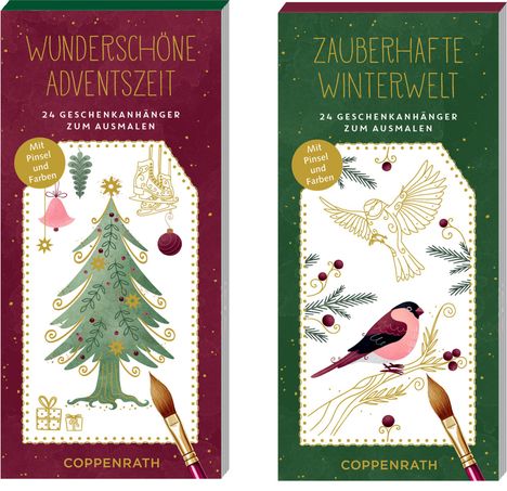 Kreativ-Adventskalender - Wunderschöne Adventszeit / Zauberhafte Winterwelt, Kalender