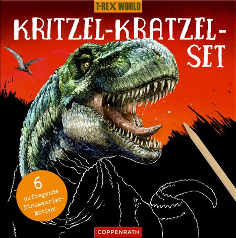 Kritzel-Kratzel-Set (T-Rex), Diverse