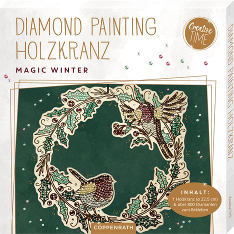 Diamond Painting Holzkranz, Diverse