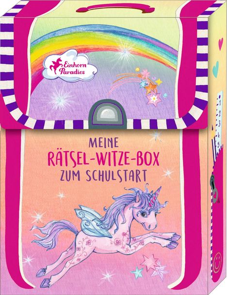 Kartenbox - Meine Rätsel-Witze-Box zum Schulstart, Buch